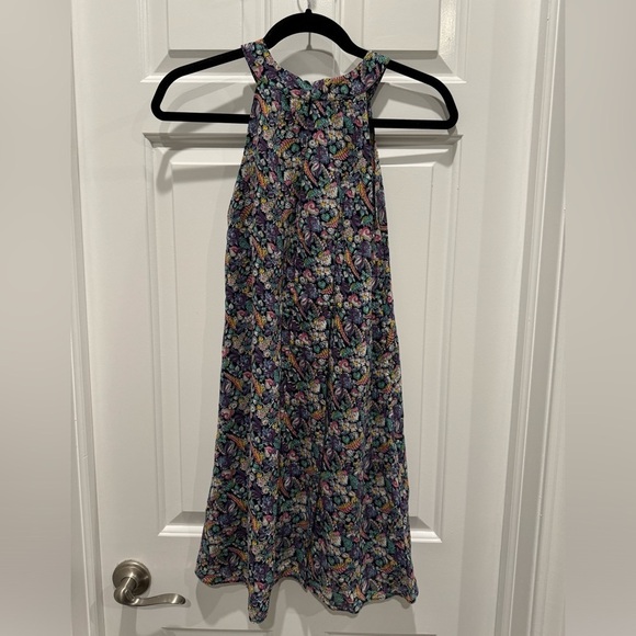 & Other Stories floral dress with high neck halter style size 2 sunmer - Picture 4 of 9